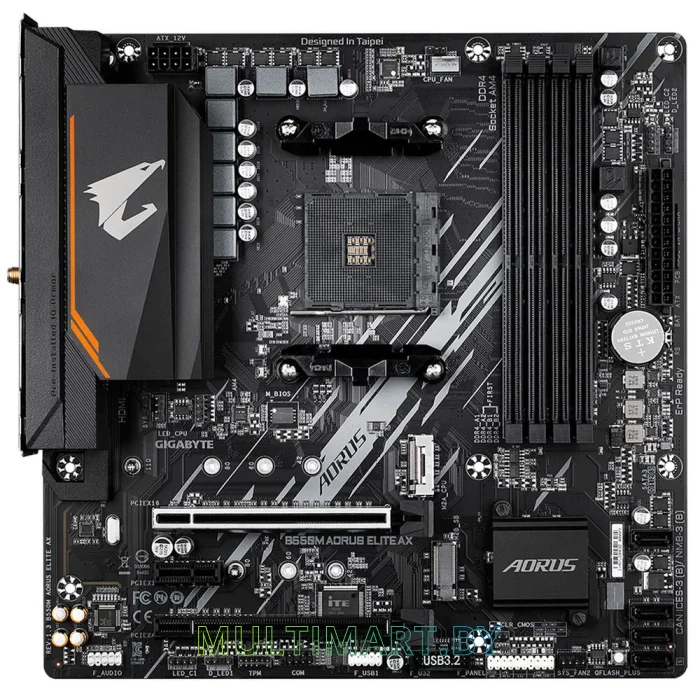 Материнская плата Gigabyte B550M Aorus Elite AX (rev. 1.3)
